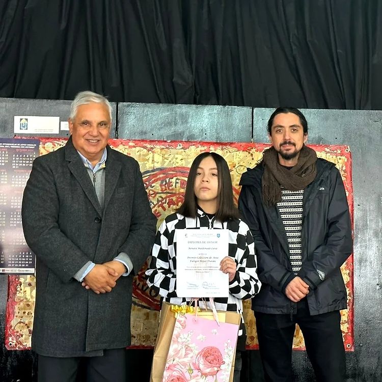 Renata Maldonado obtuvo el Premio Colección de Arte Eulogio Rojas Durán