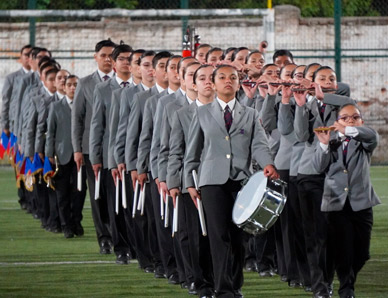 ¡Felicitaciones a la Banda del Colegio Nacional!